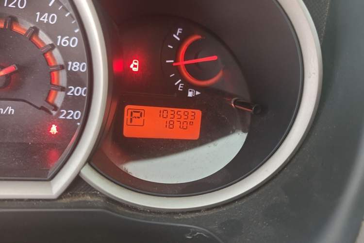Used Nissan Sylphy 2018 Classic 1.6XE CVT Comfort Edition Odometer Close Up