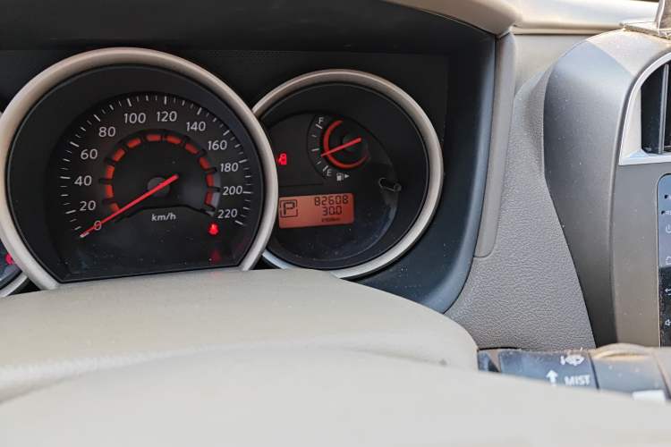 Used Nissan Sylphy 2018 Classic 1.6XE CVT Comfort Edition Odometer Close Up