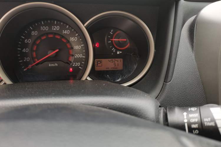 Used Nissan Sylphy 2018 Classic 1.6XE CVT Comfort Edition Odometer Close Up
