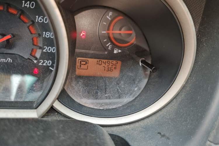 Used Nissan Sylphy 2018 Classic 1.6XE CVT Comfort Edition Odometer Close Up