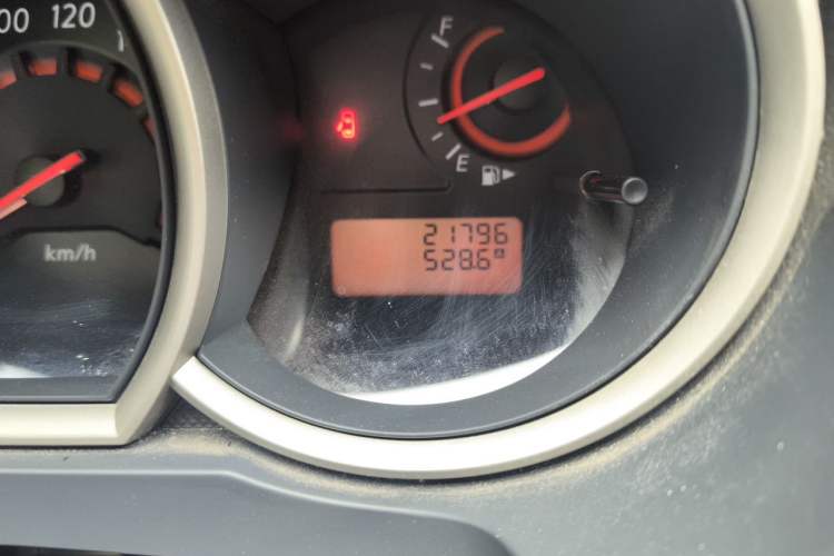 Used Nissan Sylphy 2018 Classic 1.6XE Manual Comfort Edition Odometer Close Up