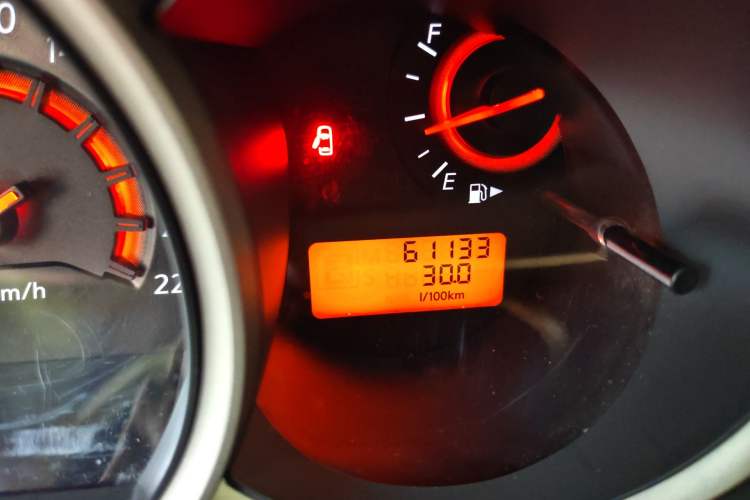 Used Nissan Sylphy 2018 Classic 1.6XE Manual Comfort Edition Odometer Close Up