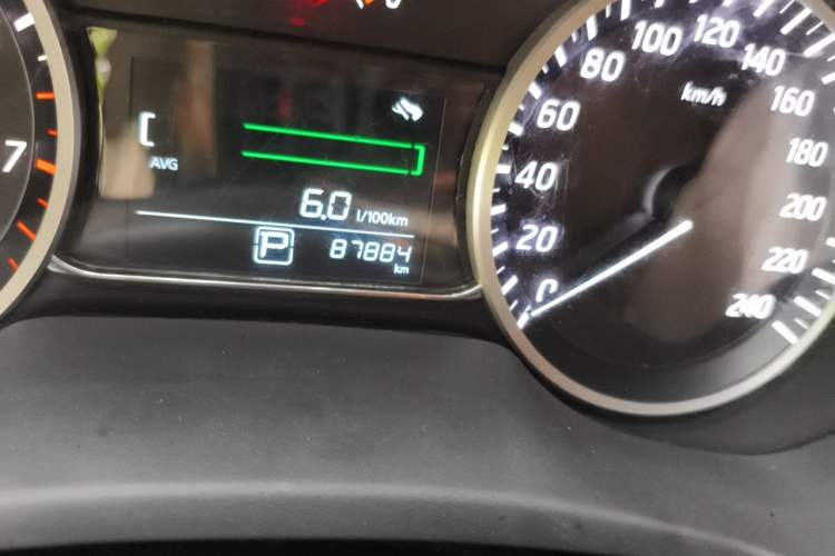 Used Nissan Sylphy 2018 1.6XV CVT Deluxe Edition Odometer Close Up