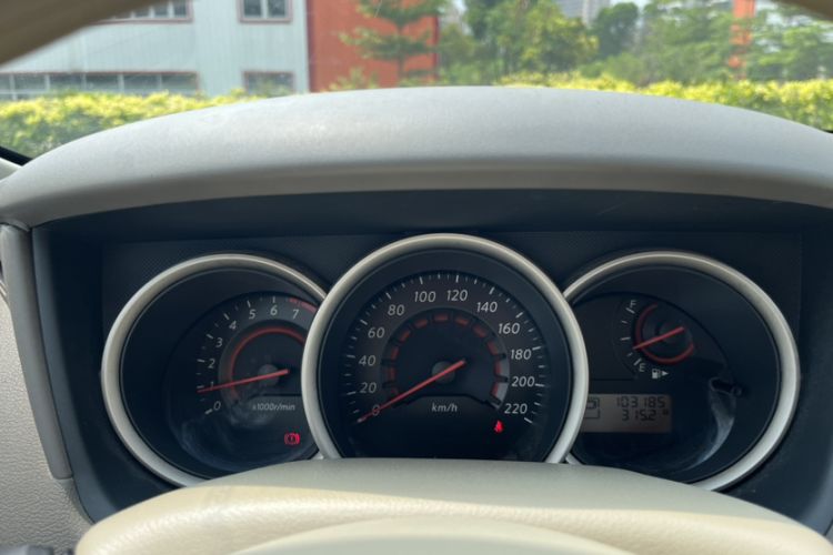 Used Nissan Sylphy 2018 Classic 1.6XE CVT Comfort Edition Odometer Close Up