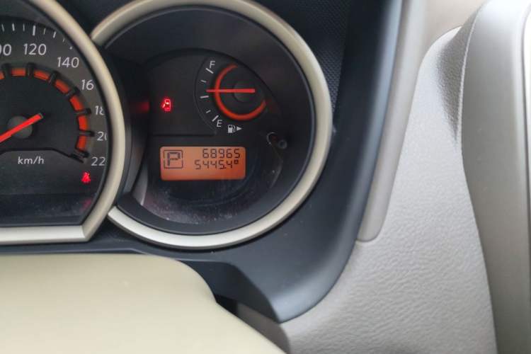 Used Nissan Sylphy 2018 Classic 1.6XE CVT Comfort Edition Odometer Close Up