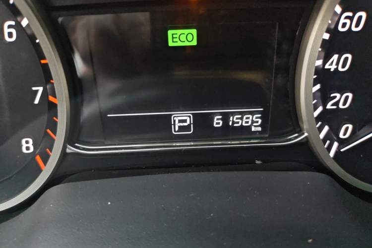 Used Nissan Sylphy 2018 1.6XV CVT Deluxe Edition Odometer Close Up