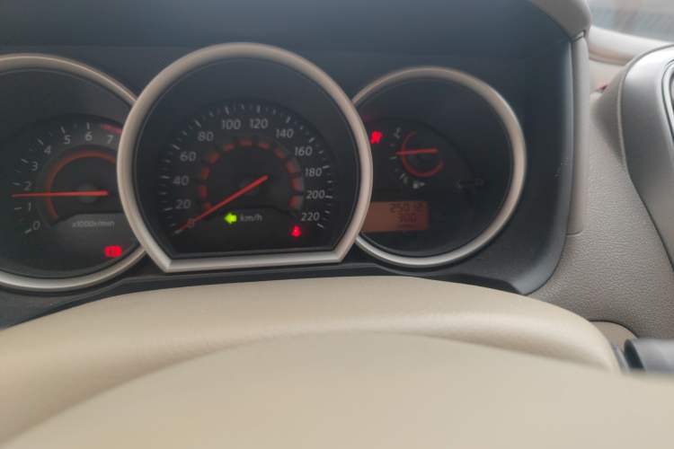 Used Nissan Sylphy 2018 Classic 1.6XE Manual Comfort Edition Odometer Close Up