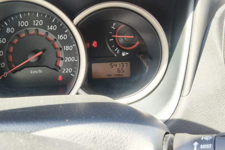 Used Nissan Sylphy 2018 Classic 1.6XE+ Manual Leading Edition Odometer Close Up