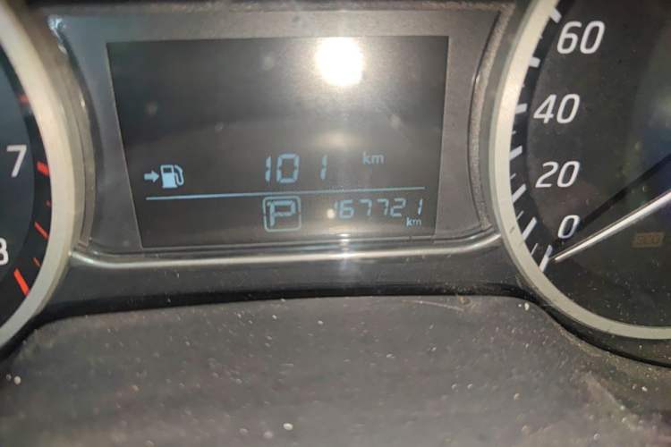Used Nissan Sylphy 2018 1.6XV CVT Deluxe Edition Odometer Close Up