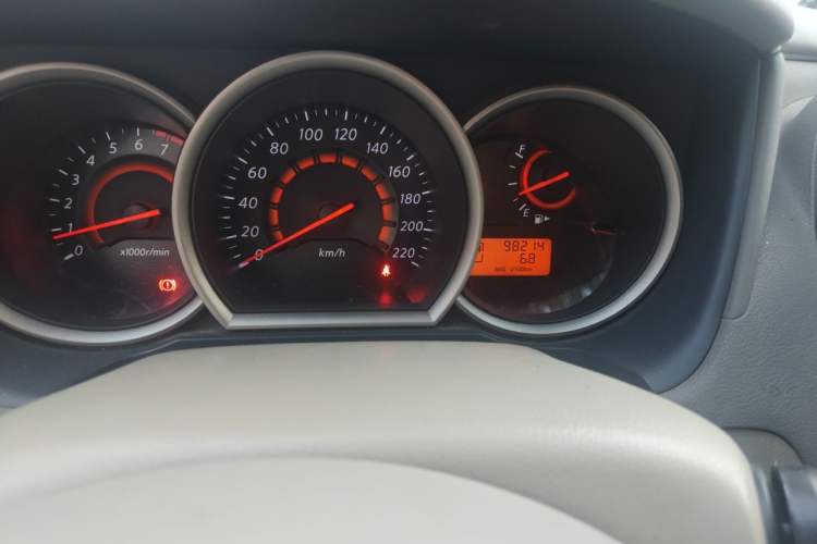 Used Nissan Sylphy 2018 Classic 1.6XE CVT Comfort Edition Odometer Close Up