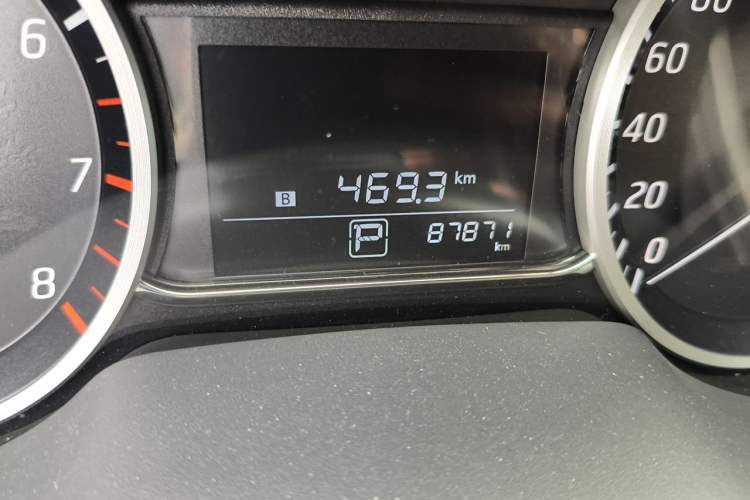 Used Nissan Sylphy 2018 1.6XV CVT Deluxe Edition Odometer Close Up