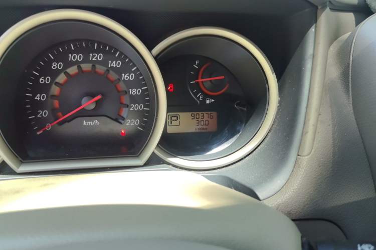 Used Nissan Sylphy 2018 Classic 1.6XE CVT Comfort Edition Odometer Close Up