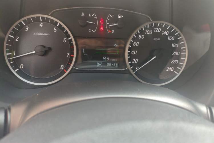 Used Nissan Sylphy 2018 1.6XV CVT Deluxe Edition Odometer Close Up