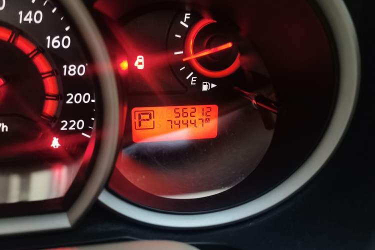 Used Nissan Sylphy 2018 Classic 1.6XE+ CVT Leading Edition Odometer Close Up