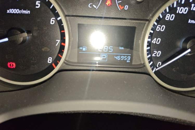 Used Nissan Sylphy 2018 1.6XV CVT Deluxe Edition Odometer Close Up