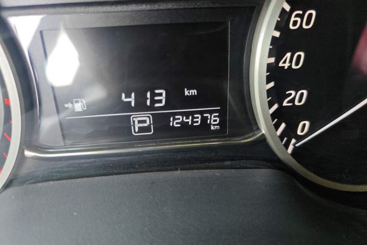 Used Nissan Sylphy 2018 1.6XV CVT Deluxe Edition Odometer Close Up