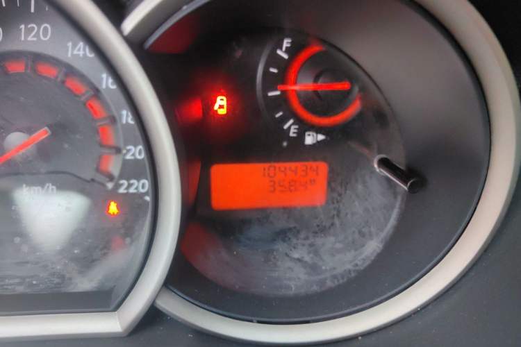 Used Nissan Sylphy 2018 Classic 1.6XE Manual Comfort Edition Odometer Close Up