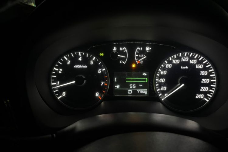 Used Nissan Sylphy 2018 1.6XV CVT Deluxe Edition Odometer Close Up