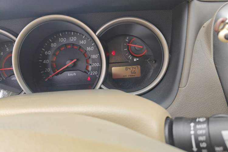 Used Nissan Sylphy 2018 Classic 1.6XE Manual Comfort Edition Odometer Close Up