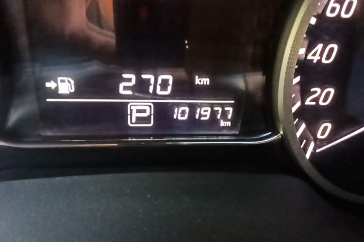 Used Nissan Sylphy 2018 Classic 1.6XE+ CVT Luxury Edition Odometer Close Up