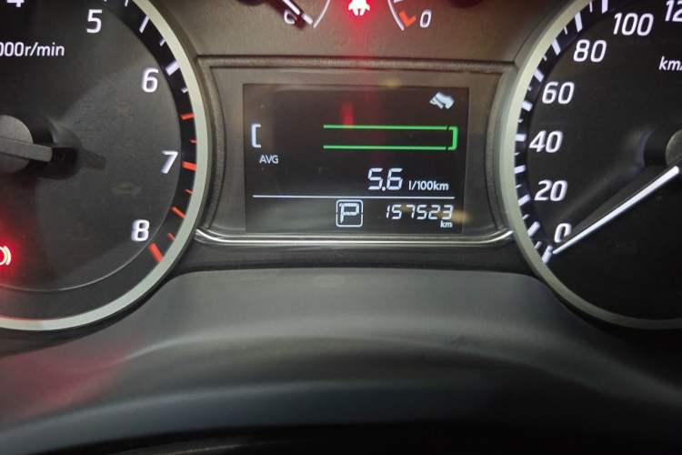 Used Nissan Sylphy 2018 1.6XV CVT Deluxe Edition Odometer Close Up