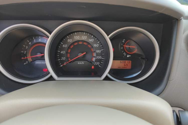 Used Nissan Sylphy 2018 Classic 1.6XE Manual Comfort Edition Odometer Close Up