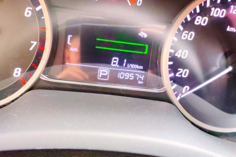 Used Nissan Sylphy 2018 1.6XV CVT Deluxe Edition Odometer Close Up
