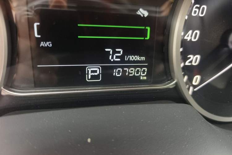 Used Nissan Sylphy 2018 1.6XV CVT Deluxe Edition Odometer Close Up