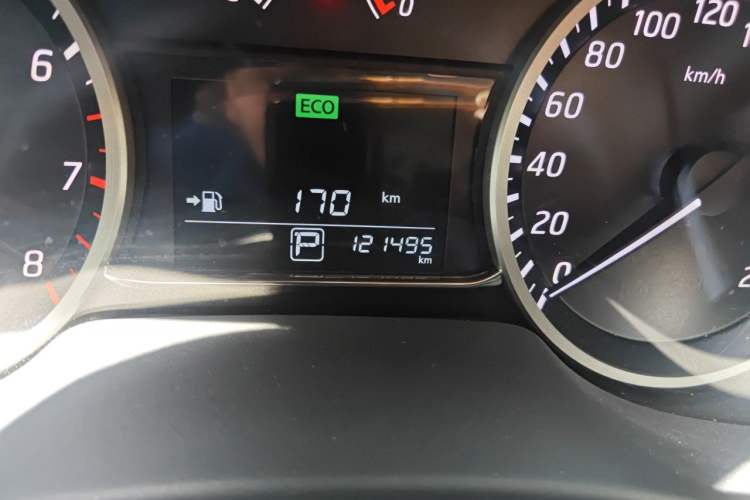 Used Nissan Sylphy 2018 1.6XV CVT Deluxe Edition Odometer Close Up