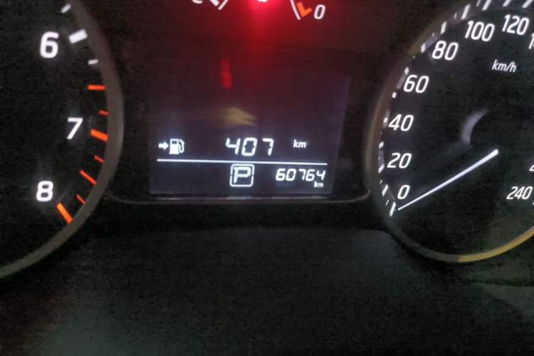 Used Nissan Sylphy 2018 1.6XV CVT Deluxe Edition Odometer Close Up