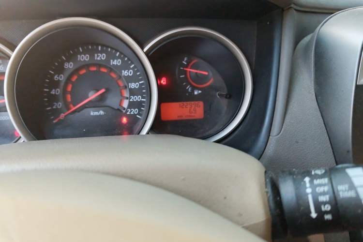Used Nissan Sylphy 2018 Classic 1.6XE Manual Comfort Edition Odometer Close Up