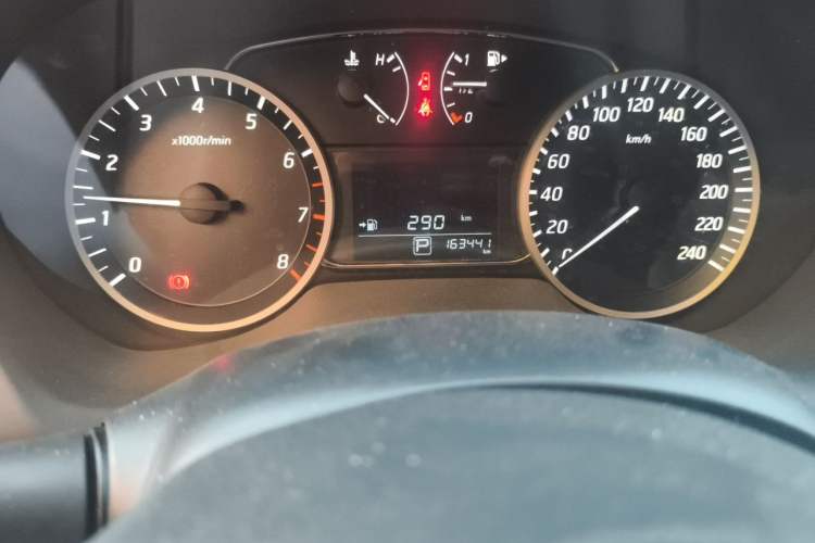 Used Nissan Sylphy 2018 1.6XV CVT Deluxe Edition Odometer Close Up