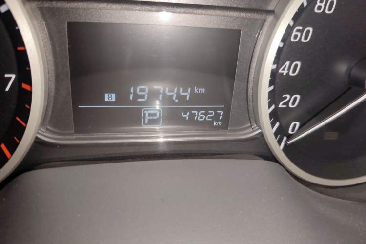 Used Nissan Sylphy 2018 1.6XV CVT Deluxe Edition Odometer Close Up