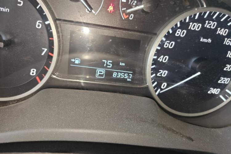 Used Nissan Sylphy 2018 1.6XV CVT Deluxe Edition Odometer Close Up