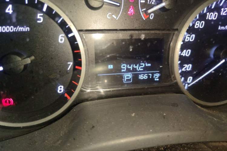 Used Nissan Sylphy 2018 1.6XV CVT Deluxe Edition Odometer Close Up