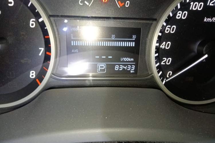 Used Nissan Sylphy 2018 1.6XV CVT Deluxe Edition Odometer Close Up