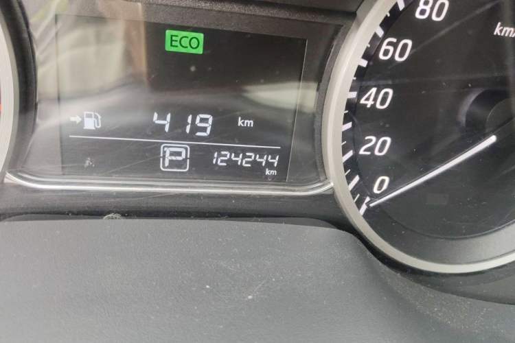 Used Nissan Sylphy 2018 1.6XV CVT Deluxe Edition Odometer Close Up