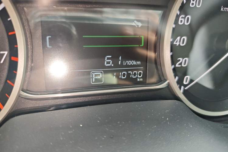 Used Nissan Sylphy 2018 1.6XV CVT Deluxe Edition Odometer Close Up