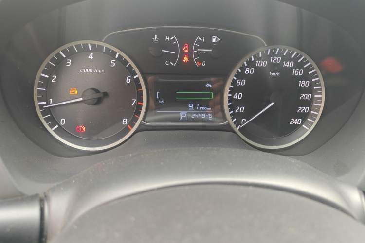 Used Nissan Sylphy 2018 1.6XV CVT Deluxe Edition Odometer Close Up