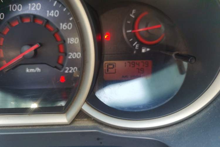 Used Nissan Sylphy 2018 Classic 1.6XE CVT Comfort Edition Odometer Close Up