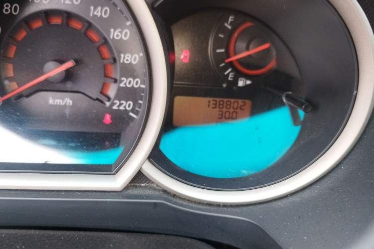 Used Nissan Sylphy 2018 Classic 1.6XE Manual Comfort Edition Odometer Close Up
