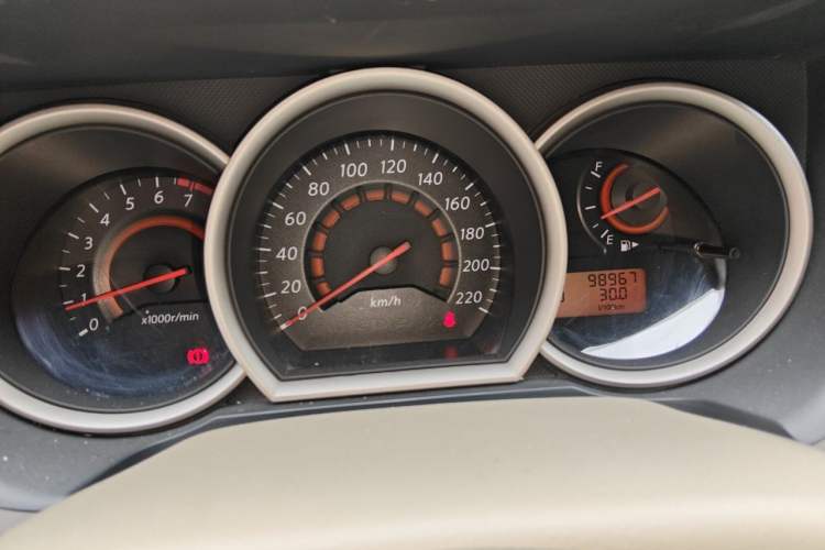 Used Nissan Sylphy 2018 Classic 1.6XE CVT Comfort Edition Odometer Close Up