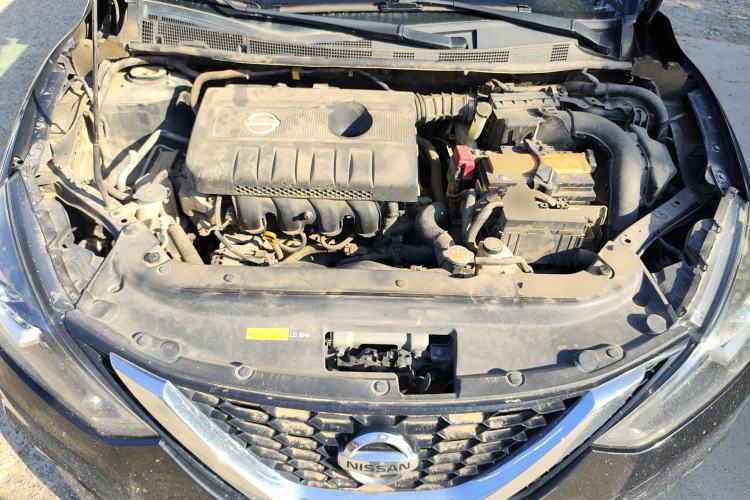 Used Nissan Sylphy 2019 1.6XV CVT Smart Connect Luxury Edition China VI Standard Engine Bay