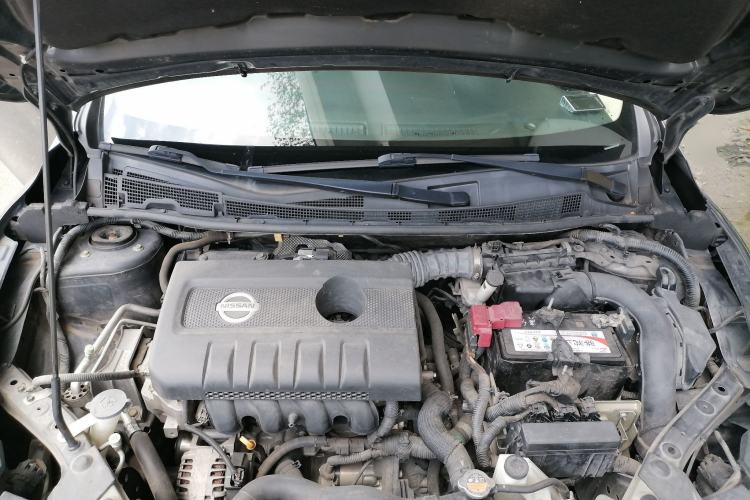 Used Nissan Sylphy 2019 1.6XV CVT Smart Connect Luxury Edition China VI Standard Engine Bay