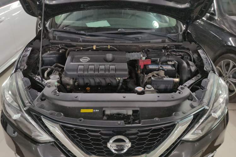 Used Nissan Sylphy 2019 1.6XL Manual Luxury Version China VI Standard Engine Bay