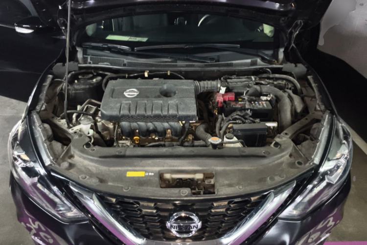 Used Nissan Sylphy 2019 1.6XV CVT Smart Connect Luxury Edition China V Standard Engine Bay