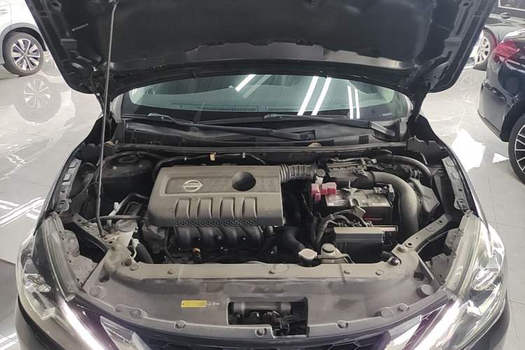 Used Nissan Sylphy 2019 1.6XV CVT Smart Connect Luxury Edition China VI Standard Engine Bay