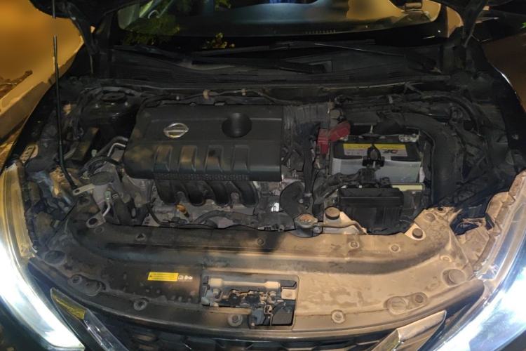 Used Nissan Sylphy 2019 1.6XV CVT Smart Connect Luxury Edition China V Standard Engine Bay