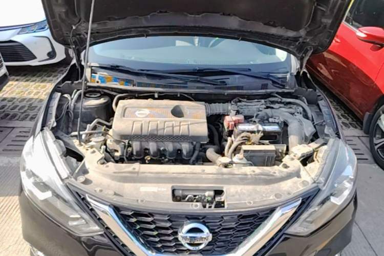 Used Nissan Sylphy 2019 1.6XV CVT Smart Connect Luxury Edition China VI Standard Engine Bay