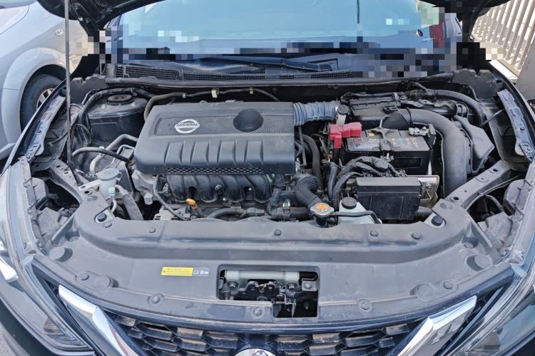 Used Nissan Sylphy 2019 1.6XV CVT Smart Connect Luxury Edition China VI Standard Engine Bay